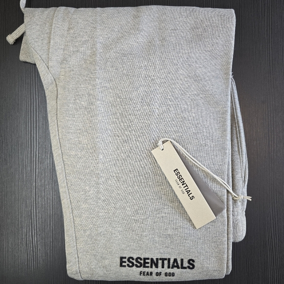 Essentials Fear of God Sweatpants - Dark Oakmeal Pants - Picture 3 of 4